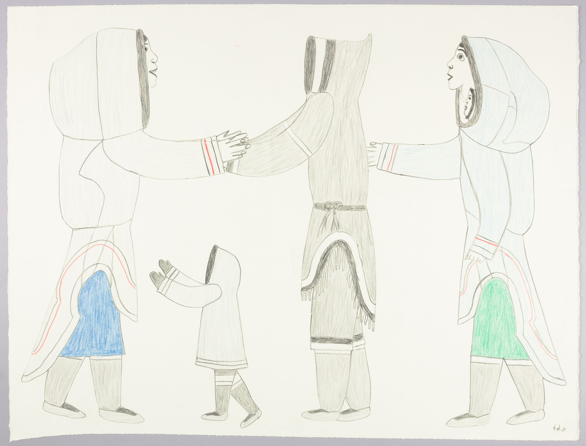 Return Draw Drawing for print Family Members Return | ᐃᓂᖓᑦ ᐃᓚᒌᑦ Iningat Ilagiit